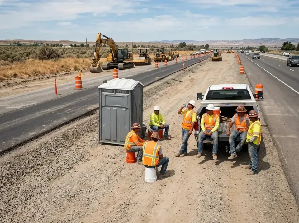 highway-road-construction-crew-007 — frequently asked questions, Porta Potty and Restroom Rentals in White Oak, OH